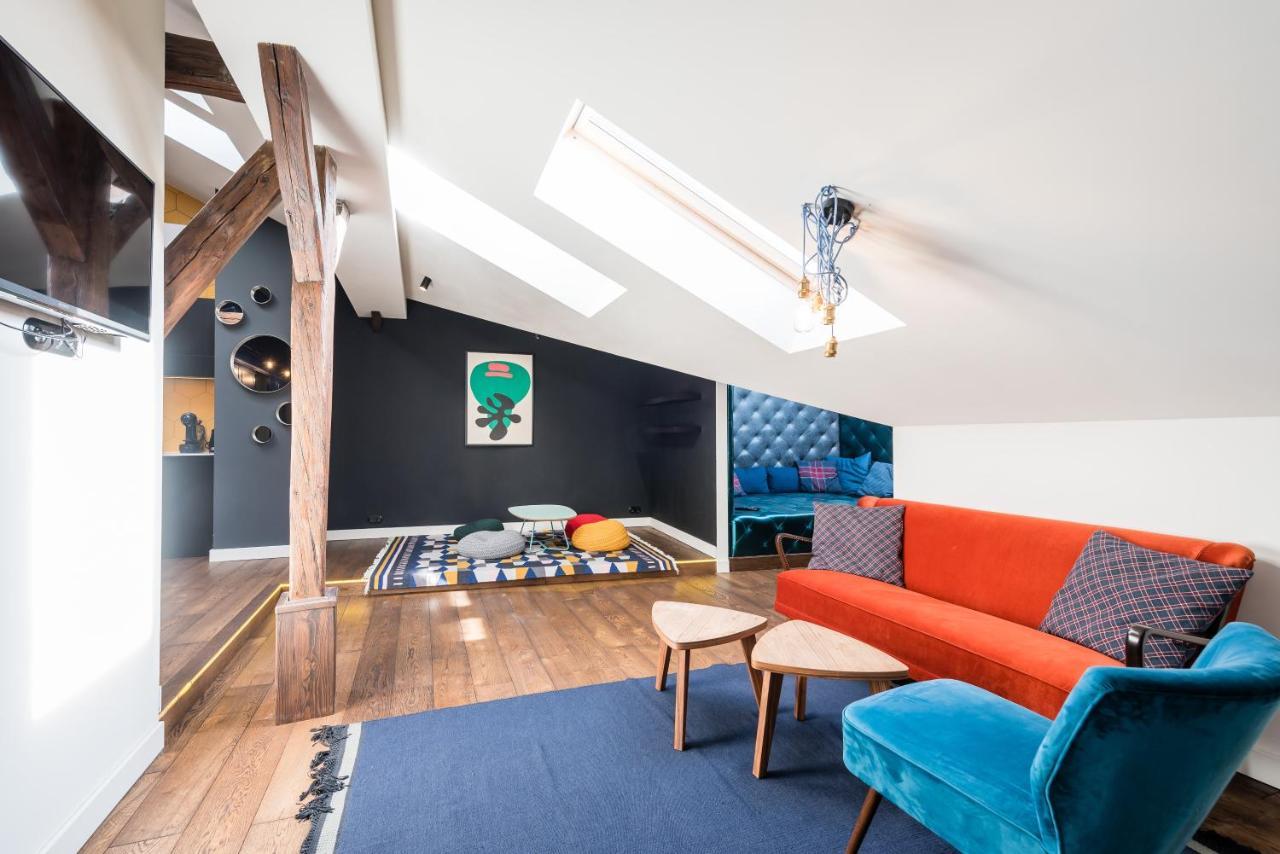 Wegierska Luxury Loft Wawelofts Apartment Krakow Bagian luar foto
